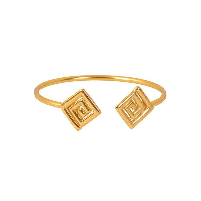 Pulsera de Aro Decoración Típica Calima