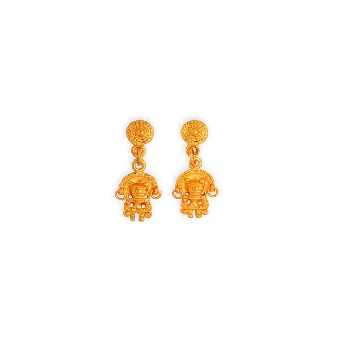 Arete Zoomorfo con Aretes Tairona