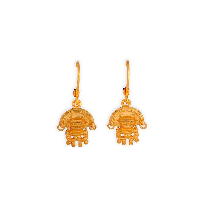 Arete Zoomorfo con Aretes Tairona