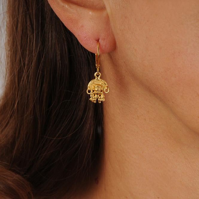 Arete Zoomorfo con Aretes Tairona
