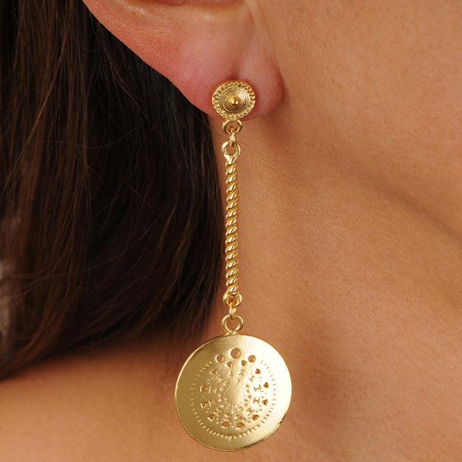 Arete Largo Pectoral Muisca