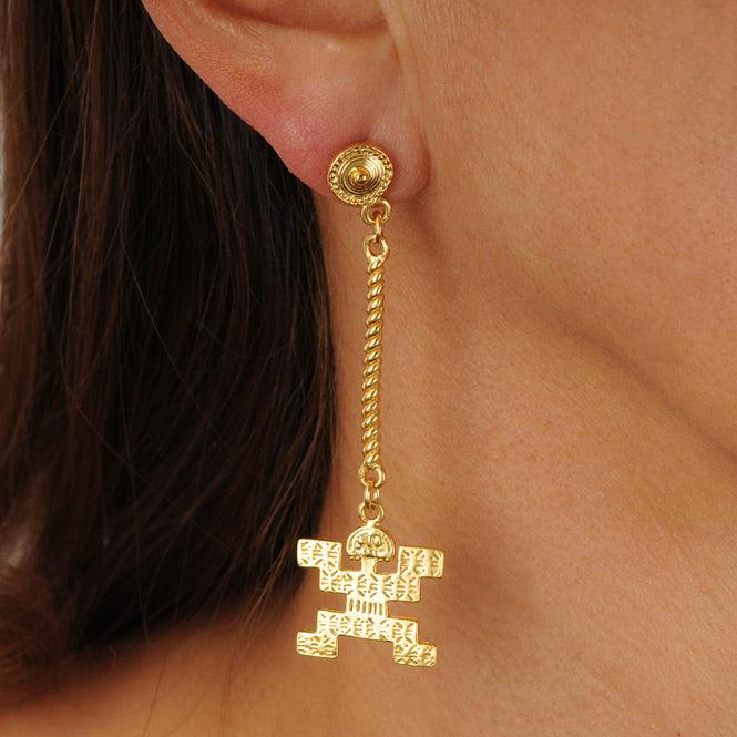 Arete Largo Pectoral Tolima