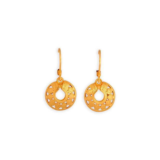 Arete Nariguera de Círculos Quimbaya