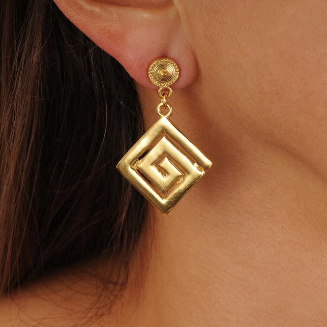 Arete Decoración Típica Calima