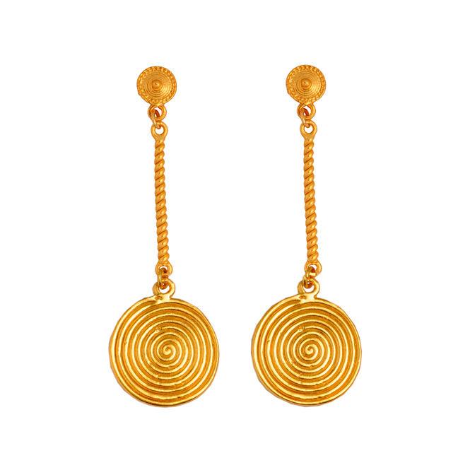 Arete Largo Pectoral Quimbaya