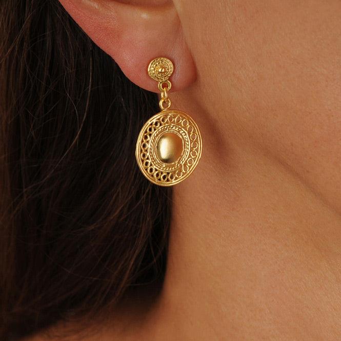 Arete Pectoral de Círculos Muisca