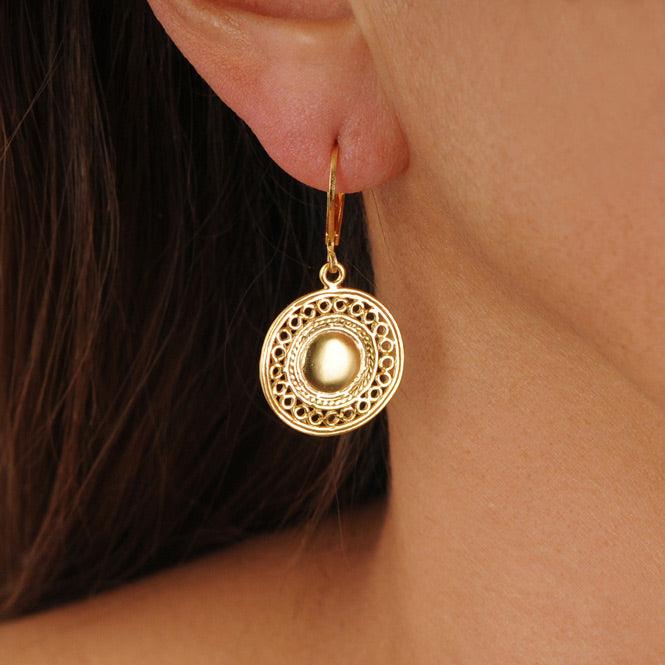 Arete Pectoral de Círculos Muisca