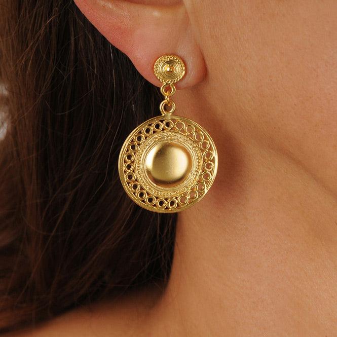 Arete Pectoral de Círculos Muisca