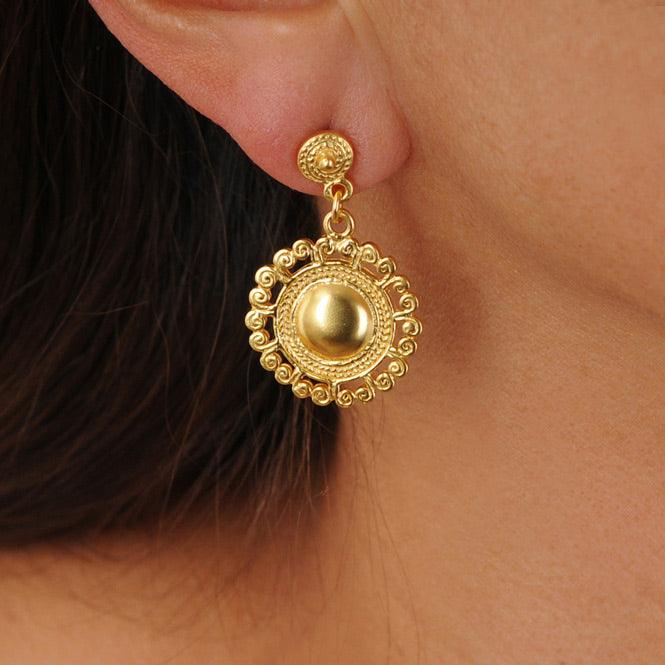 Arete Pectoral Redondo Tolima