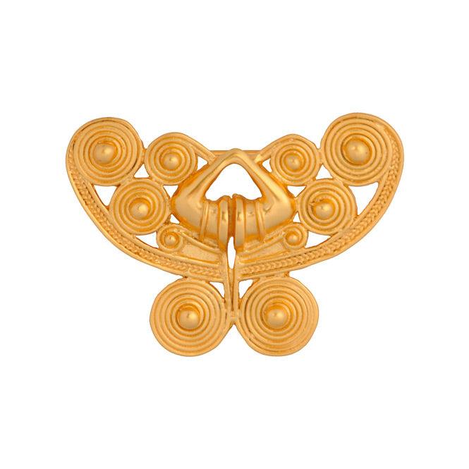 Broche Nariguera Mariposa Tairona