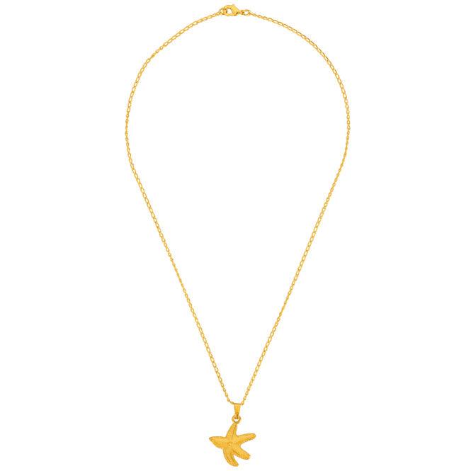 Cadena Y Dije Estrella De Mar
