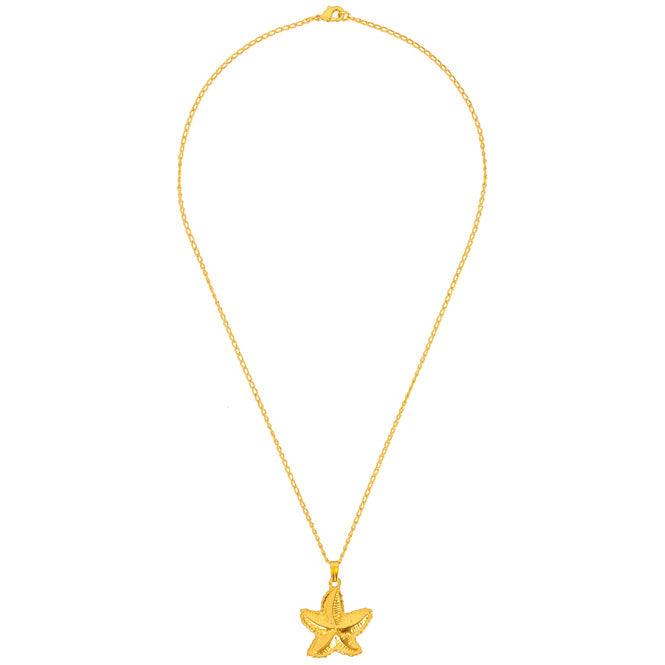 Cadena Y Dije Estrella De Mar Mediana