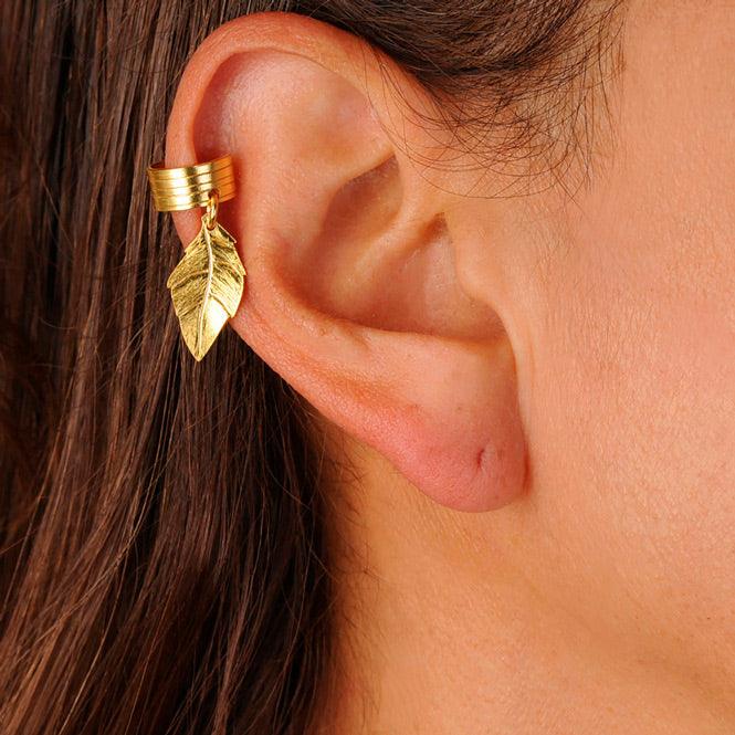 Ear Cuff Hoja Edén