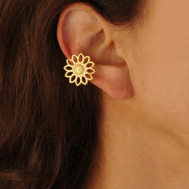 Ear Cuff Girasol Renacer
