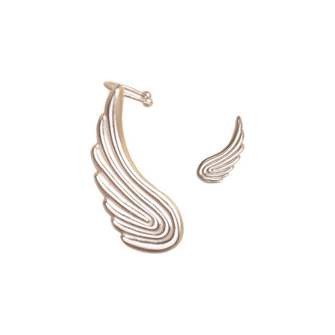 Ear Cuff Y Arete Ala Renacer