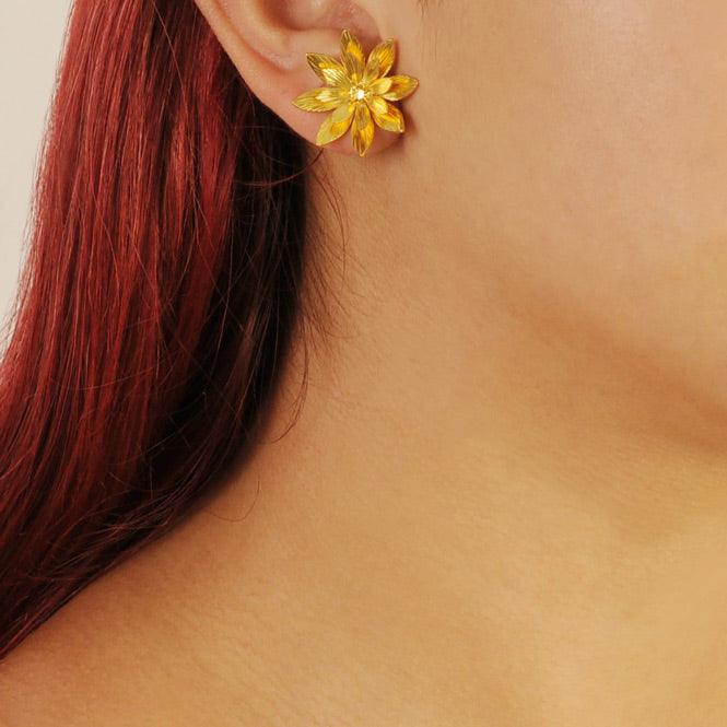 Arete Topo Mediano Flor De Loto Resiliencia