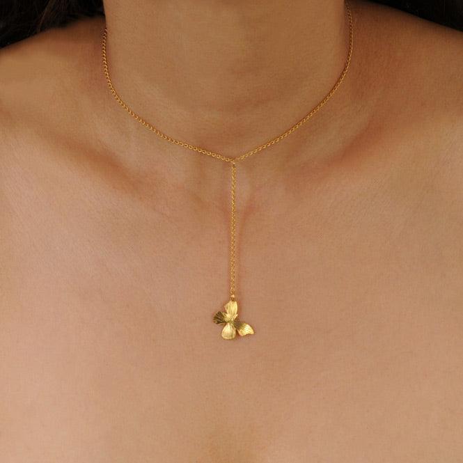 Cadena Choker Mariposa Renacer