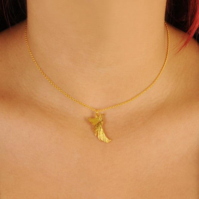 Cadena Choker Ave Fénix Resiliencia