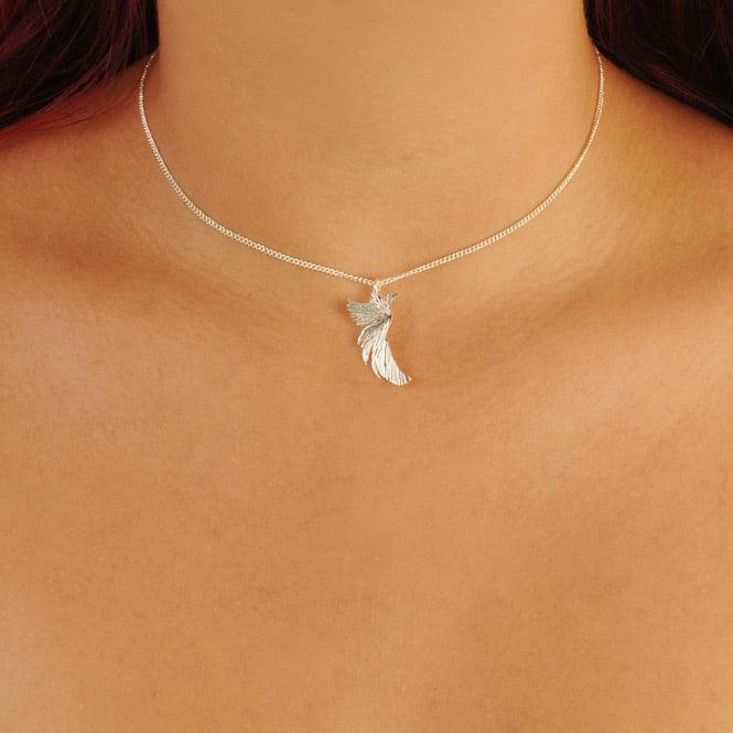 Cadena Choker Ave Fénix Resiliencia