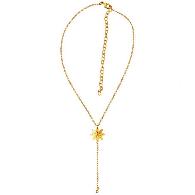 Cadena Choker Flor De Loto Resiliencia