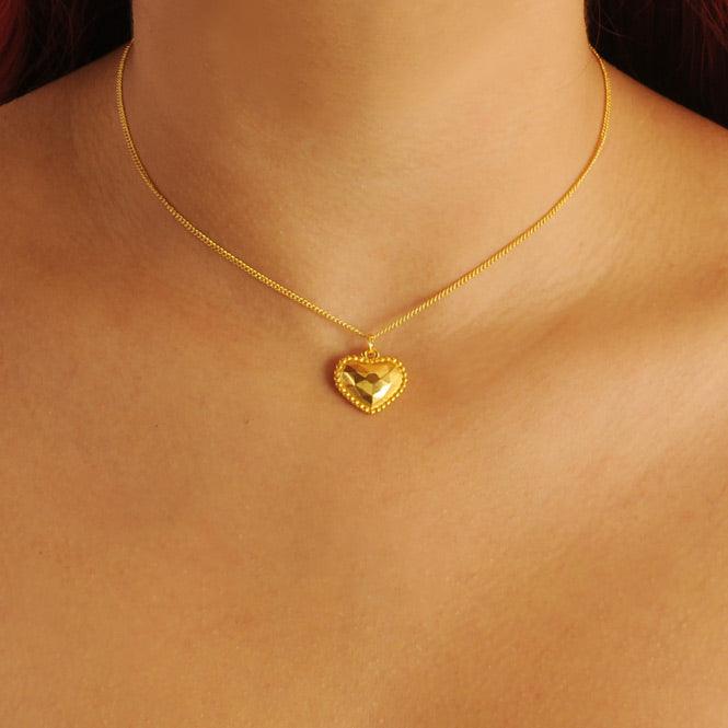 Cadena Choker Corazón Resiliente