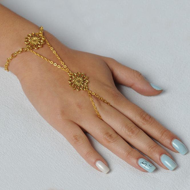 Pulsera Anillo Girasol Renacer
