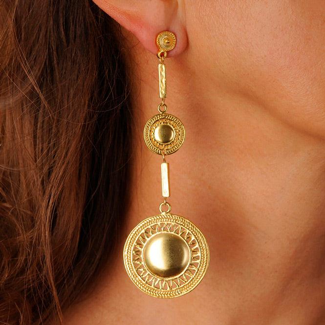 Arete Largo Pectoral Rayos