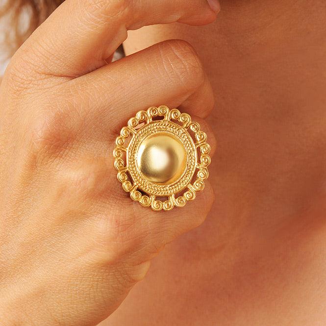 Anillo Pectoral Redondo Tolima