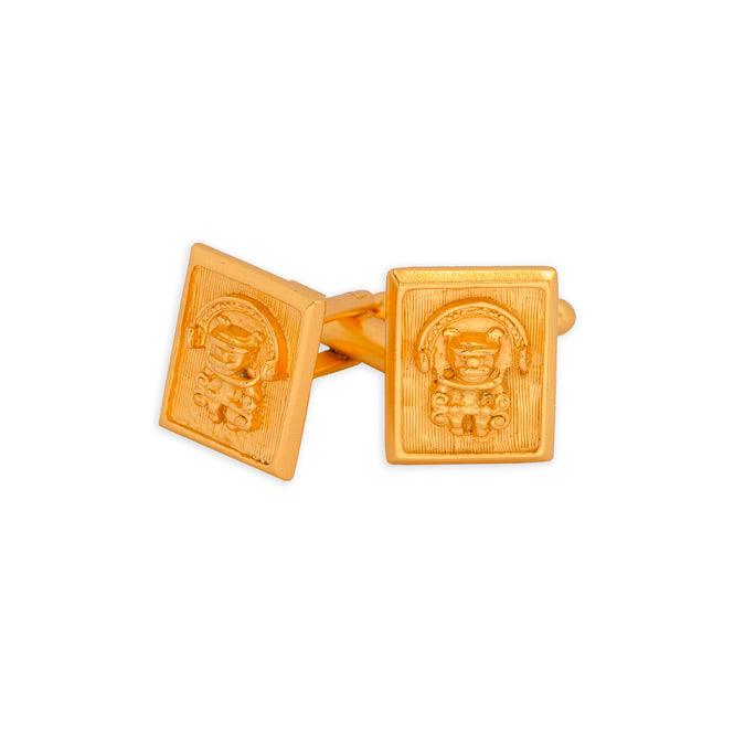 Mancorna Cuadrada Zoomorfo con Aretes Tairona