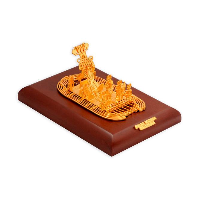 Balsa Muisca Pequeña, Base en mdf