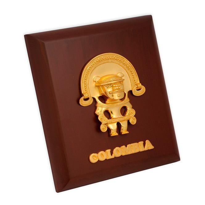 Cuadro Zoomorfo con Aretes Tairona