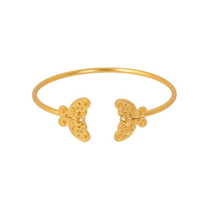 Pulsera de Aro Nariguera Mariposa Tairona