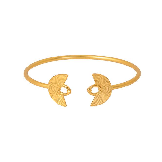Pulsera de Aro Nariguera Filigrana Lisa Sinú