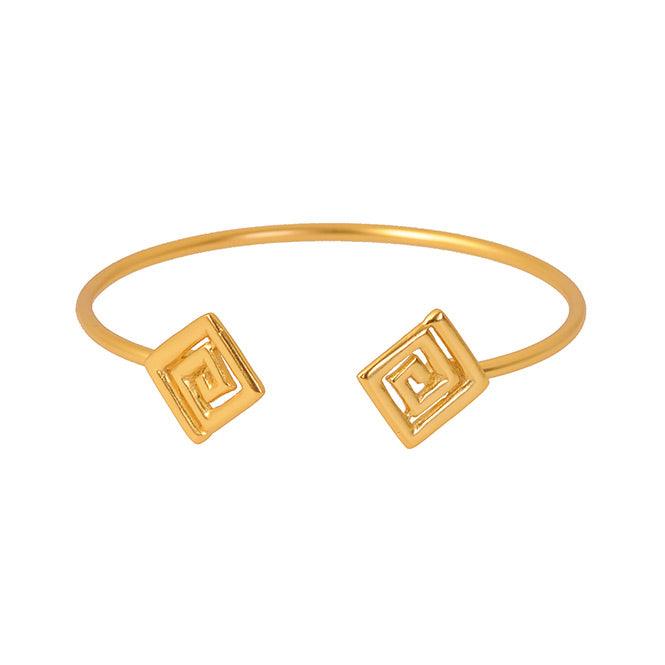 Pulsera de Aro Decoración Típica Calima