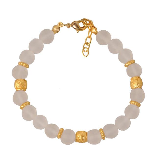 Pulsera Cristal Checo Crystal 8mm