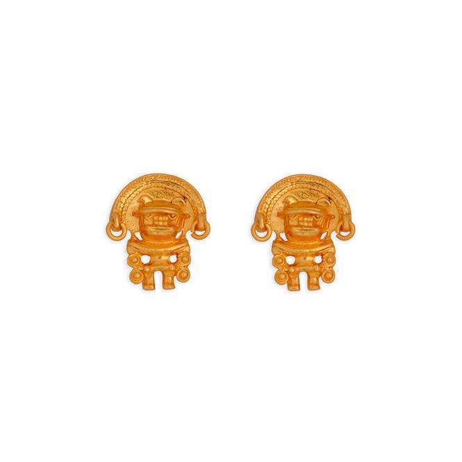 Topo Zoomorfo con Aretes Tairona
